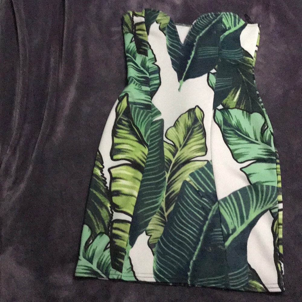 New tube top dress